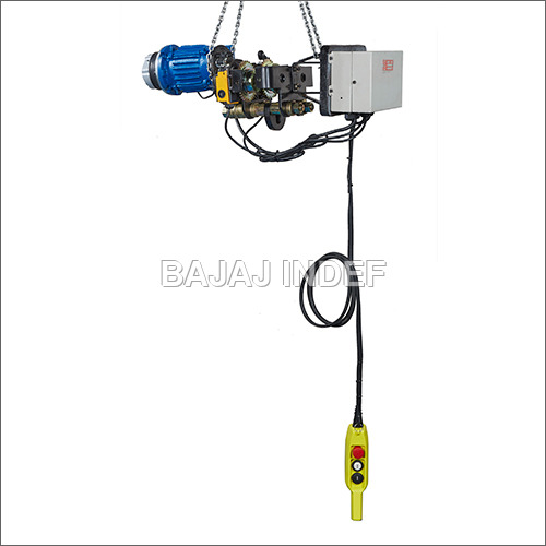 M Series Push-Pull Geared Trolley - Color: Blue