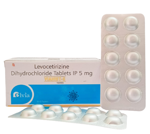 Levocetirizine Dihydrochloride 5 mg Tablet