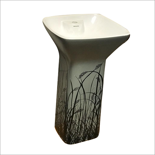 कोई भी रंग स्क्वायर आर्ट विट्रोसा वॉश बेसिन सेट