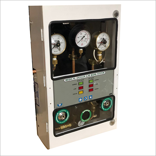 Medical Oxygen Control Panel - Metal, 600x450x0.8 Mm, Automatic Gas Supply | Reliable Performance, High Operational Efficiency, Suitable for Medical Gas Pipeline