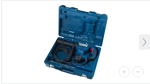 Blue Gsh 500 Bosch Demolition Hammer