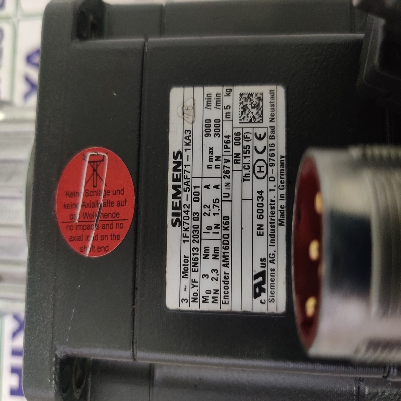Siemens 1fk7042-5af71-1ka3 Servo Motor