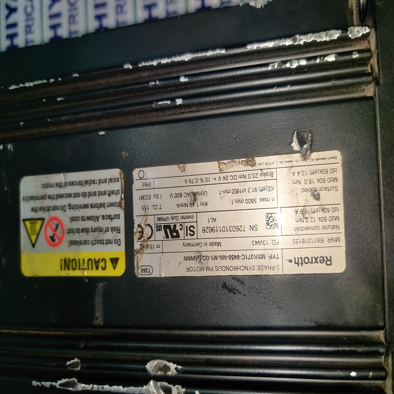 Rexroth Msk071c-0450-nn-m1-ug1-nnnn Servo Motor