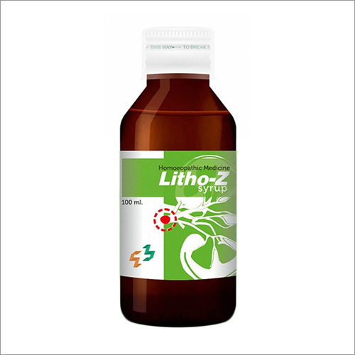 100 Ml Litho- Z Syrup Dry Place
