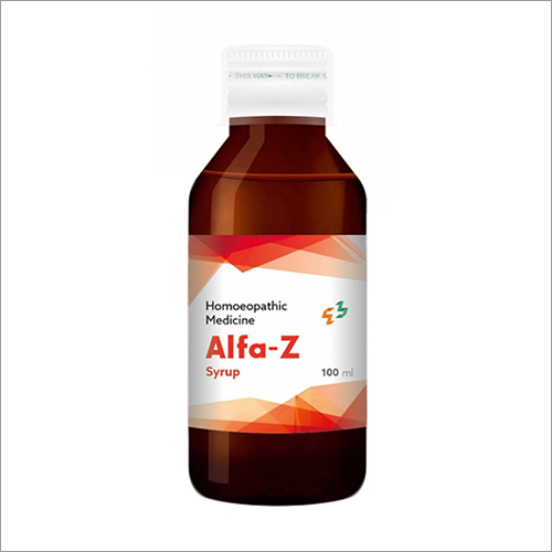 Free From Chemical 100 Ml Alfa Z Syrup