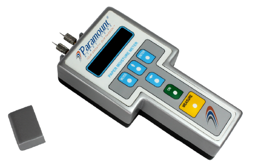 Paper Moisture Meter i9 - 13x5.1x13.1 Inch, 400g | Digital, Microprocessor-Based, One-Touch Measurement, Accurate Resistance Technology