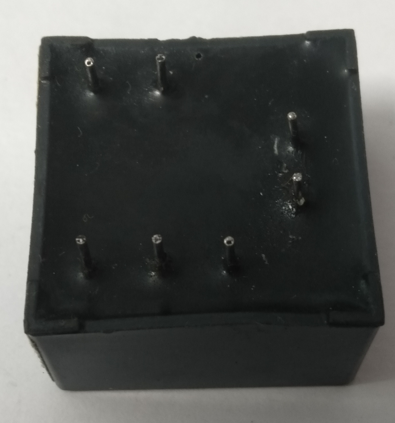 T 6b Pulse Transformer - Copper Core, 25x25x16 Mm | Shielded Design, 10-100 Khz Frequency, 16g Weight