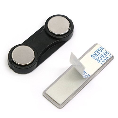 Badges And Magnets - Metal Magnetic Name Badges | Customizable Logo, Various Sizes And Colors, Adaptable Backing Options, Easy-load Design