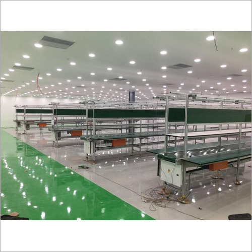 Modular Conveyor Belt - Durable Polyethylene, Adjustable Width Design, Smooth Rolling Operation, Ideal for Assembly Lines