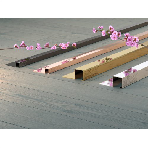 एसएस टाइल एज ट्रिम प्रोफाइल