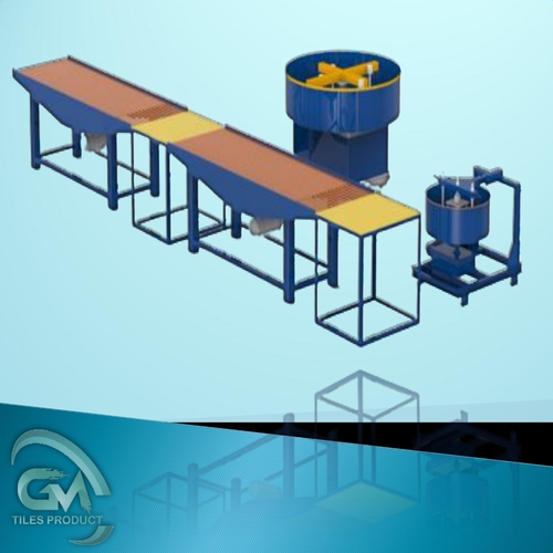 Chequered Tile Making Machine