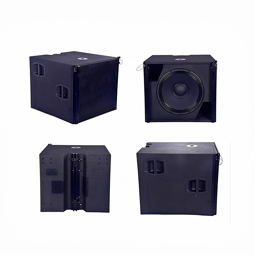 V8 And Vsub 10inch 3-way Line Array System - Plywooden Cabinet, 700x310x460mm | Black Color, 8 Ohm Impedance, 59hz-18khz Frequency Response, 18inch Subwoofer