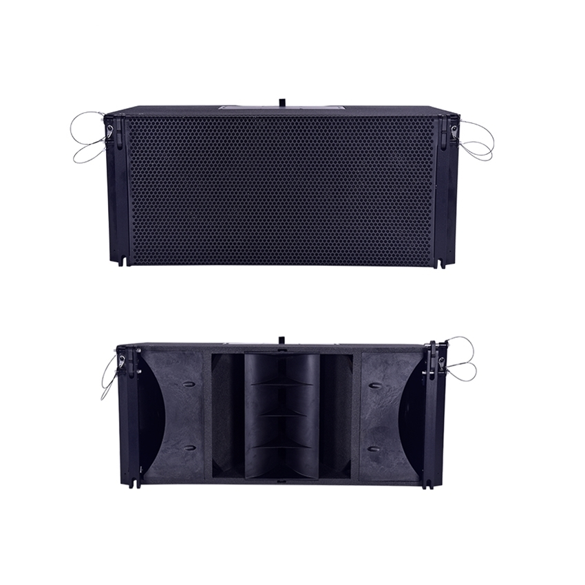 V8 And Vsub 10inch 3-way Line Array System - Plywooden Cabinet, 700x310x460mm | Black Color, 8 Ohm Impedance, 59hz-18khz Frequency Response, 18inch Subwoofer