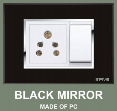 Black Mirror Plate - Frequency (Mhz): 50hz Hertz (Hz)