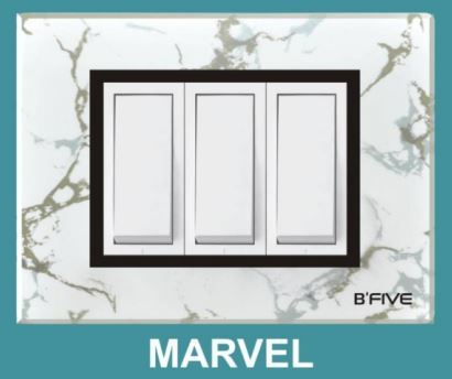 Switch Plate | Marvel Plate - Color: White