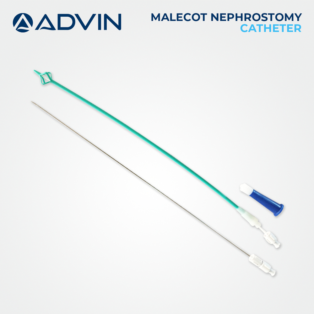 मैनुअल मेलकोट नेफ्रोस्टॉमी कैथेटर