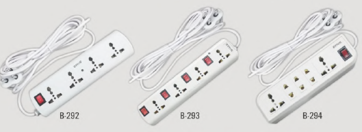 Power Strip - 1+4, 4+4, 1+5 Configurations | Feel Good Feel Safe Design