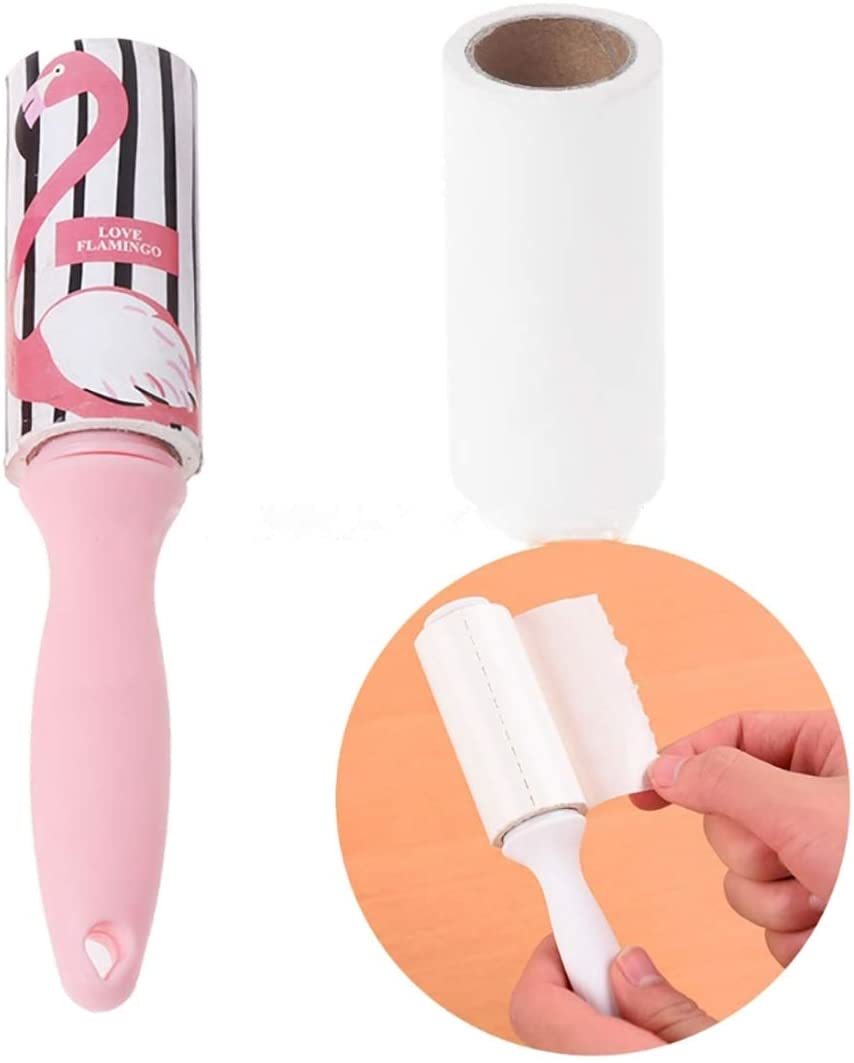 Portable Lint Remover Roller With Handle