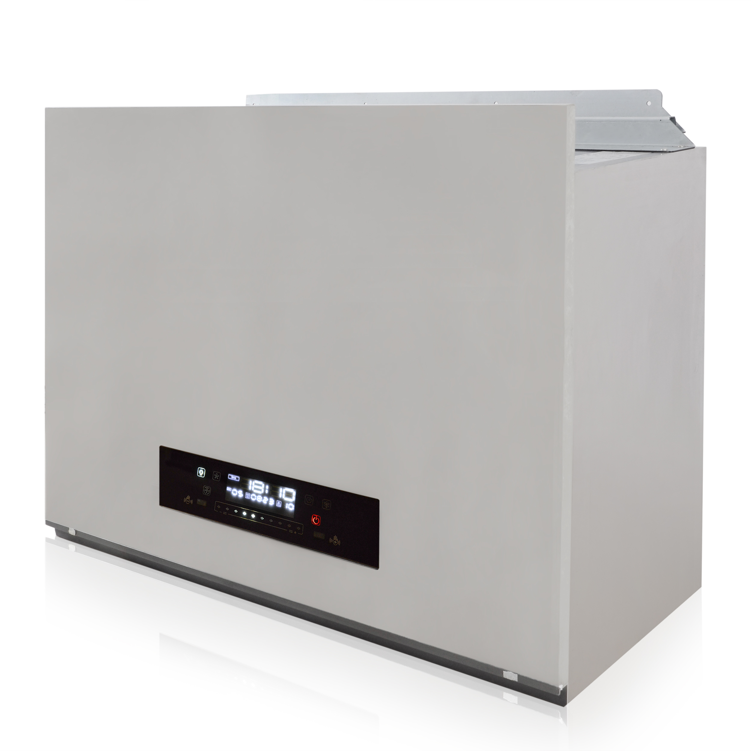 Kitchen Chimney - Stainless Steel, 3 Feet - 2200 M3/hr Suction Power, Vented Exhaust, Wall Mounted, 54 Db Noise Level, 2 Lights