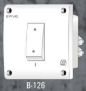 16 Amp. 2 Way Switch - Brass Terminal, Glossy Finish, Ip20 Safety Protection | Pack Of 10 Pieces