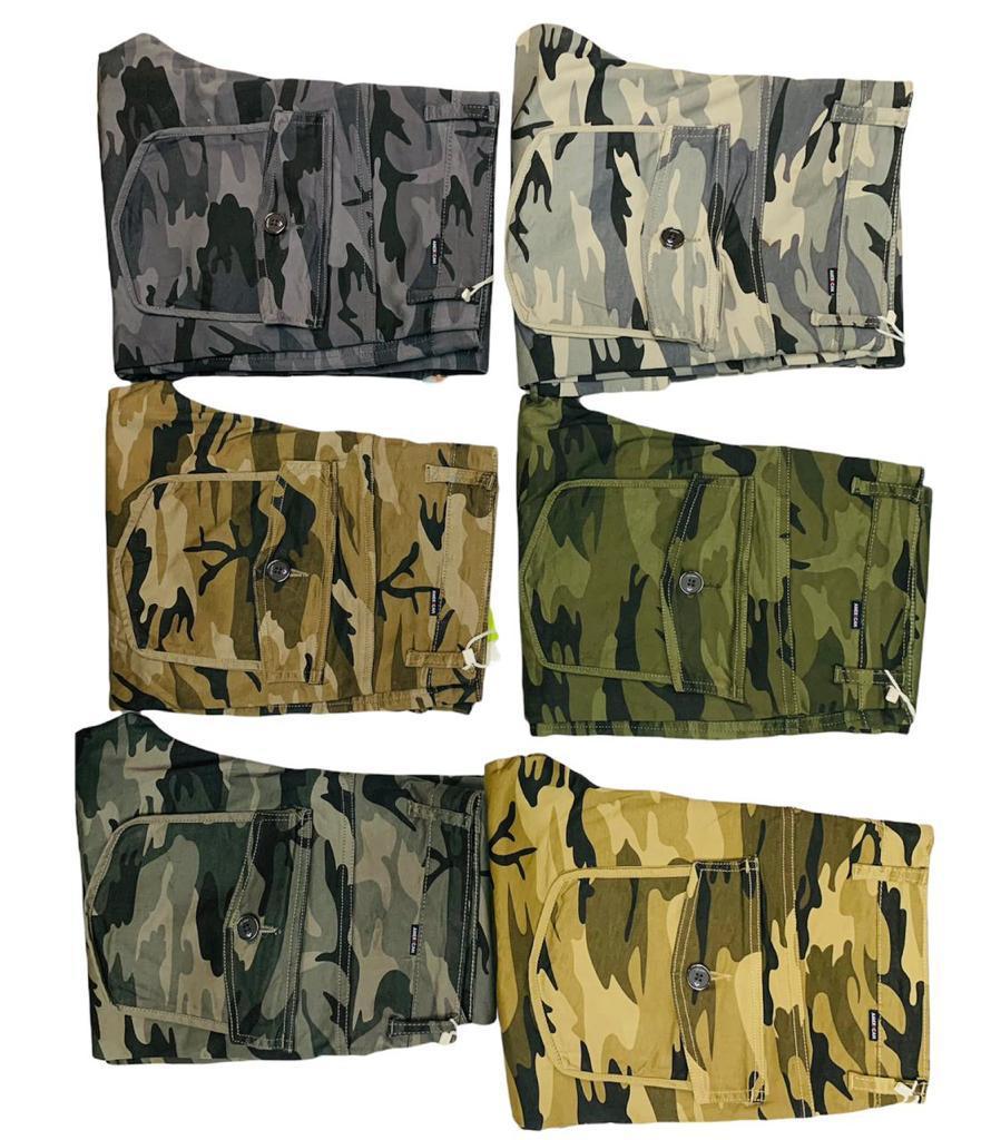 Camo Cargo Pants Length: 41 Centimeter (Cm)