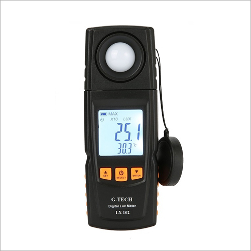 Black G-Tech Lx 102 G Tech Lx 102 With Usb Digital Lux - Light Meter