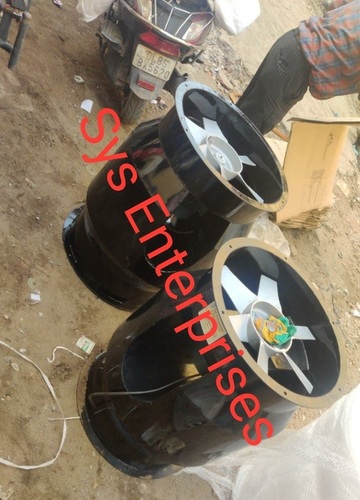 Bifurcated Axial Fan - Blade Diameter: 300-1000 Millimeter (Mm)