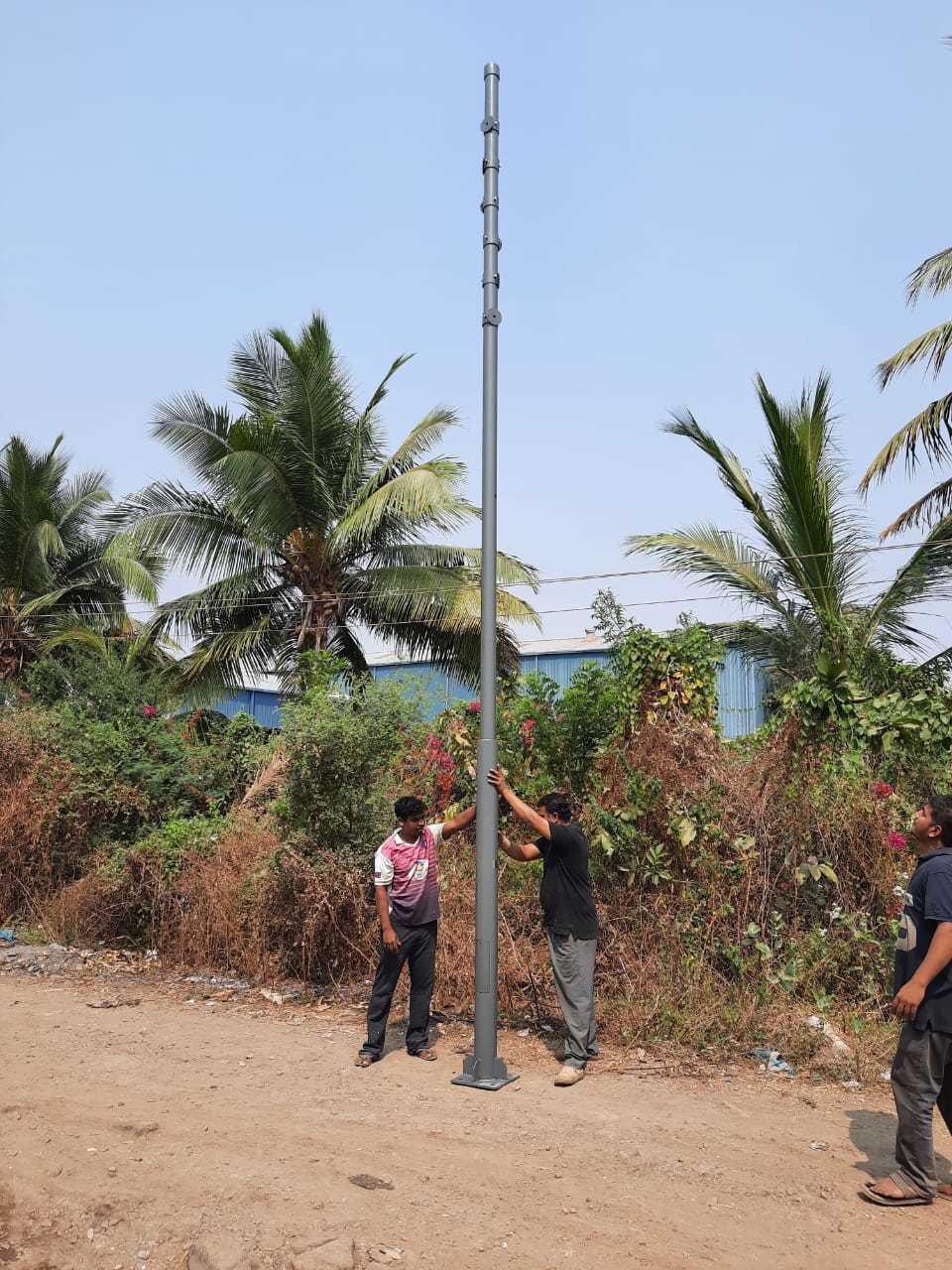 Flood Light Pole Length: 3/4/5/6 Meter (M)