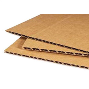 Corrugated Brown Paper Sheets - Size: Customized