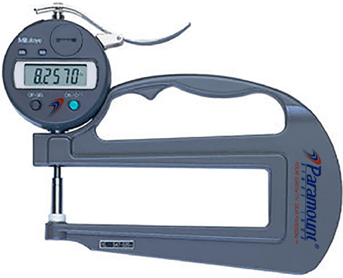 Thickness Tester i9 (C Type Handy Digital) - Stainless Steel, 270x150mm, Blue Powder Coating | Advanced Precision Measurement, Calibration Certificate, Portable Design