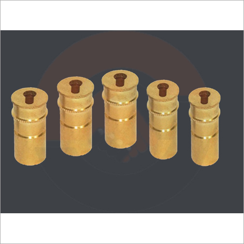 Key Hole Anchor - Brass Material, Different Diameter Available (mm), Golden Color | Industrial Use Key Hole Anchor for Durable Performance