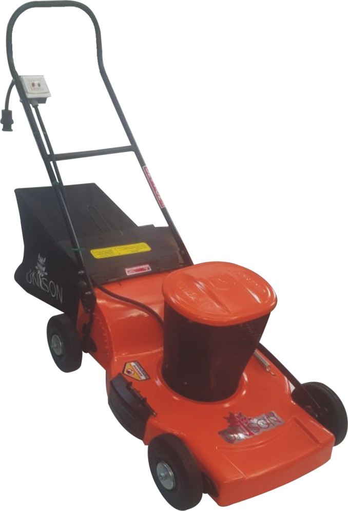 Orange Jupiter Electric Rotary Mowers 21 M