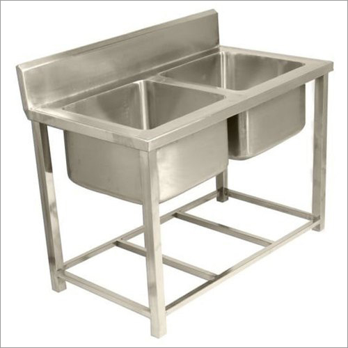 SS Two Sink Unit