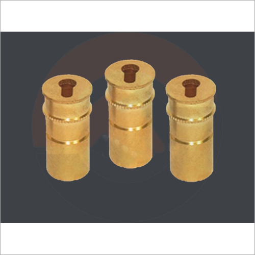 Key Hole Anchor - Brass Material, Different Diameter Available (Mm), Golden Color | Industrial Use Key Hole Anchor For Durable Performance