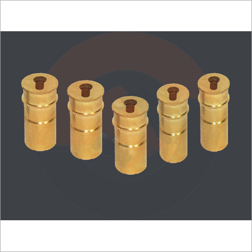 Key Hole Anchor - Brass Material, Different Diameter Available (Mm), Golden Color | Industrial Use Key Hole Anchor For Durable Performance