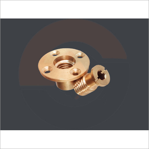 Brass Wood Deck Nut Bolts - Brass Material, Various Diameters Available (Mm), Golden Color | Durable Wood Deck Application