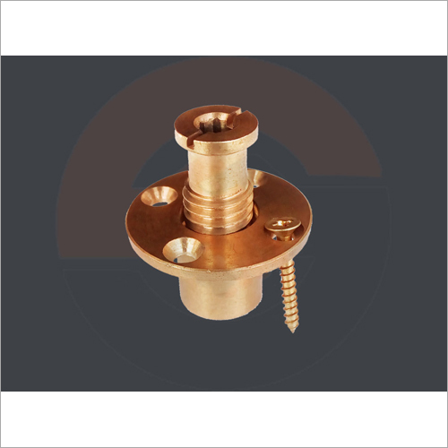 Brass Wood Deck Nut Bolts - Brass Material, Various Diameters Available (Mm), Golden Color | Durable Wood Deck Application