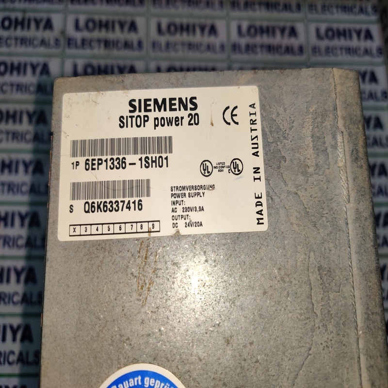 Siemens 6ep1336-1sh01 Power Supply