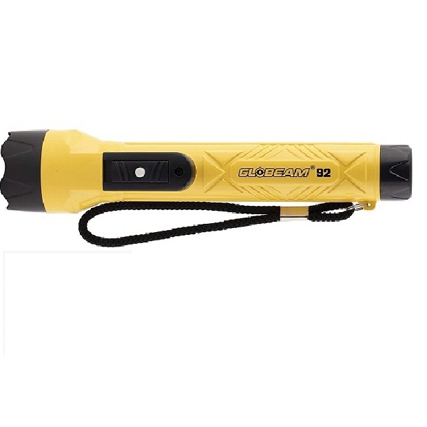 Globeam - 92 Led Smd Flash Torch Light - Strong Abs Plastic, 8 X 5 X 5 Cm, Ultra-bright 75 Lumens, 100+ Hour Battery Life, Shockproof Design