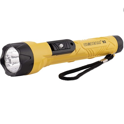 Globeam - 92 Led Smd Flash Torch Light - Strong Abs Plastic, 8 X 5 X 5 Cm, Ultra-bright 75 Lumens, 100+ Hour Battery Life, Shockproof Design