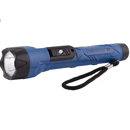 Globeam - 92 Led Smd Flash Torch Light - Strong Abs Plastic, 8 X 5 X 5 Cm, Ultra-bright 75 Lumens, 100+ Hour Battery Life, Shockproof Design