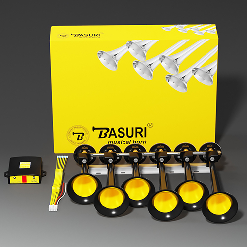 मेटल बसुरी एयरहॉर्न 6 ट्रम्पेट 16 टोन