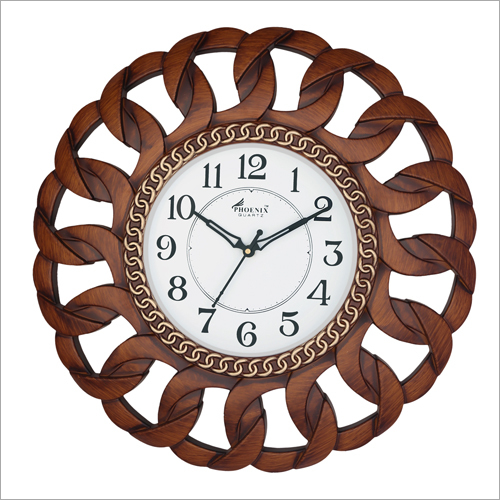 Brown Designer Wall Clock