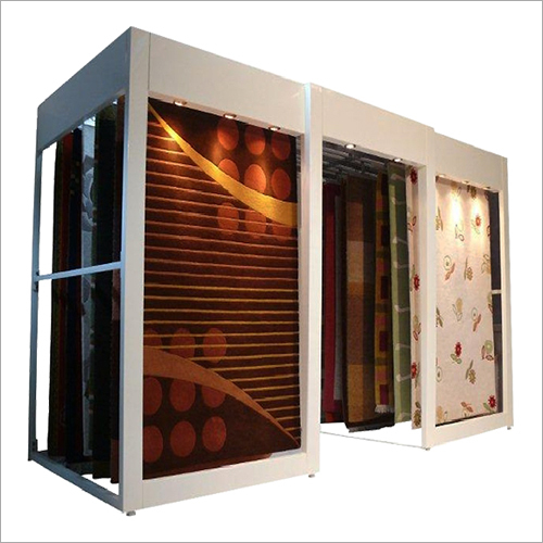 कारपेट स्लाइडिंग डिस्प्ले सिस्टम SSS+व्हाइट