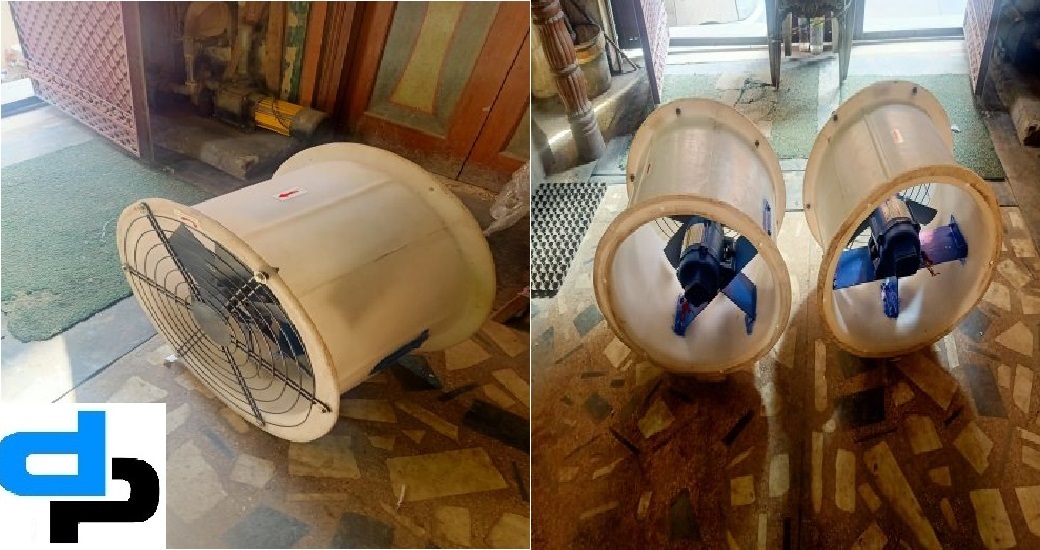 Wall Mounted Frp Axial Flow Fan Application: Filling