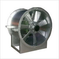 Tunnel Ventilation Fan - Stainless Steel, 7-Blade Design | Silver Finish, Easy Installation, 1-Year Warranty