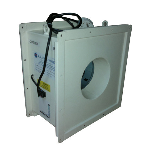 Cabinet Inline Exhaust Fan - Color: White