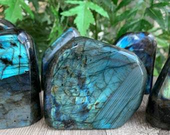 Labradorite Polished Free Forms Grade: Aaa