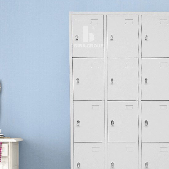 Powder Coating Small Compartment Steel Locker Clothes Storage Locker