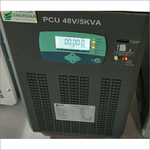स्टेटकॉन एनर्जी 5kva-48v Mppt आधारित सोलर Pcu